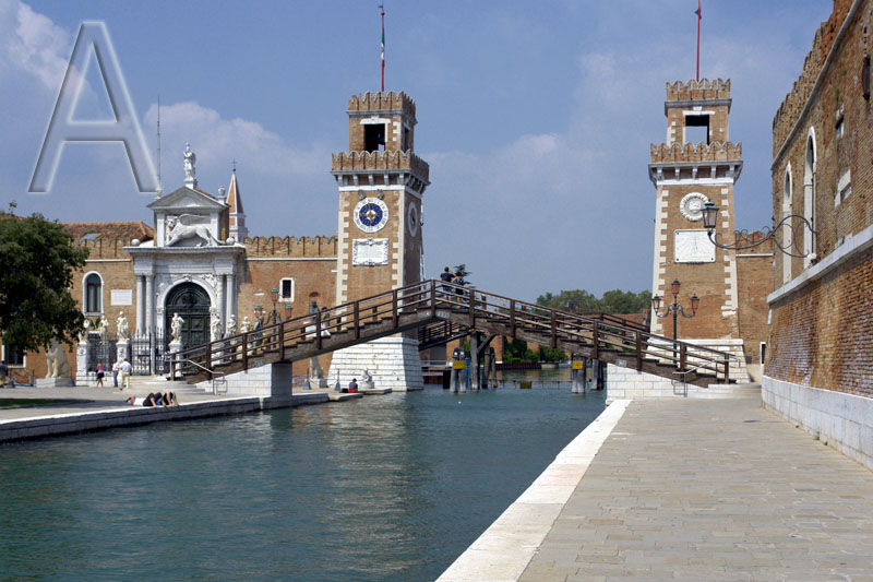 Wassertor Arsenale, Venedig