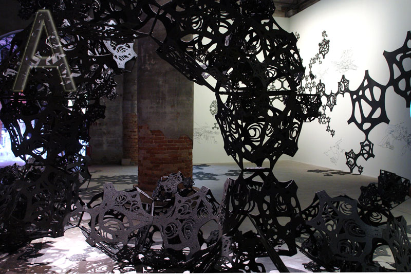 Biennale, The Evening Line - Matthew Ritchie