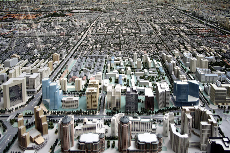 Stadtmodell, Beijing