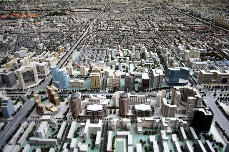 Stadtmodell Beijing