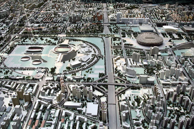 Stadtmodell Beijing