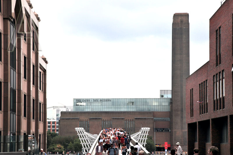 Millennium Bridge, Tate Modern