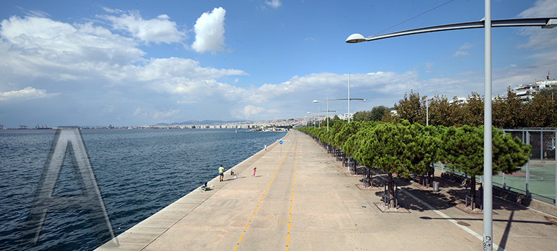 Paralia Thessaloniki / Uferpromenade Thessaloniki